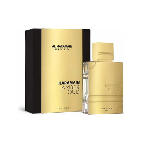 Perfume Al Haramain Amber Oud Gold Para Hombre 120 ml