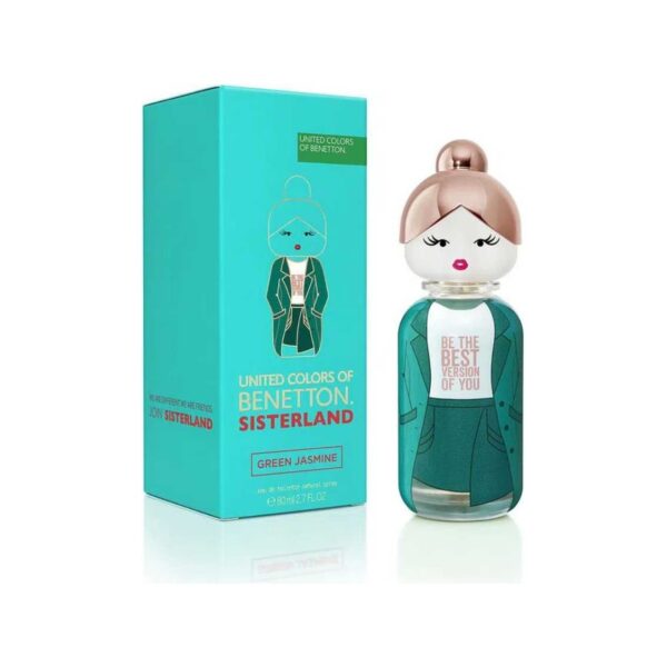 Perfume Sisterland Green Jasmine De Benetton Para Mujer 80ml