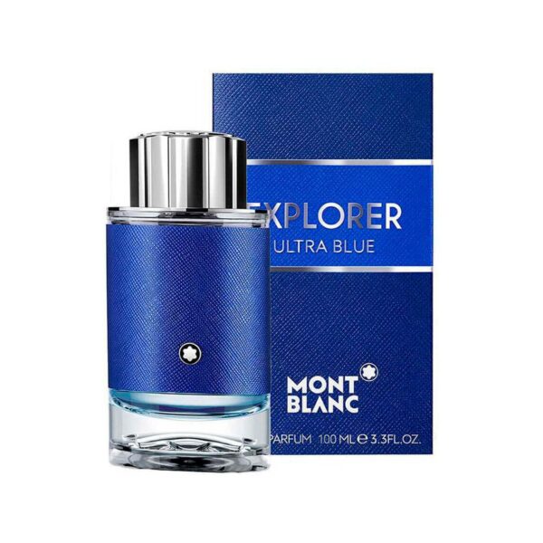 Perfume Explorer Ultra Blue De Mont Blanc Para Hombre 100 ml
