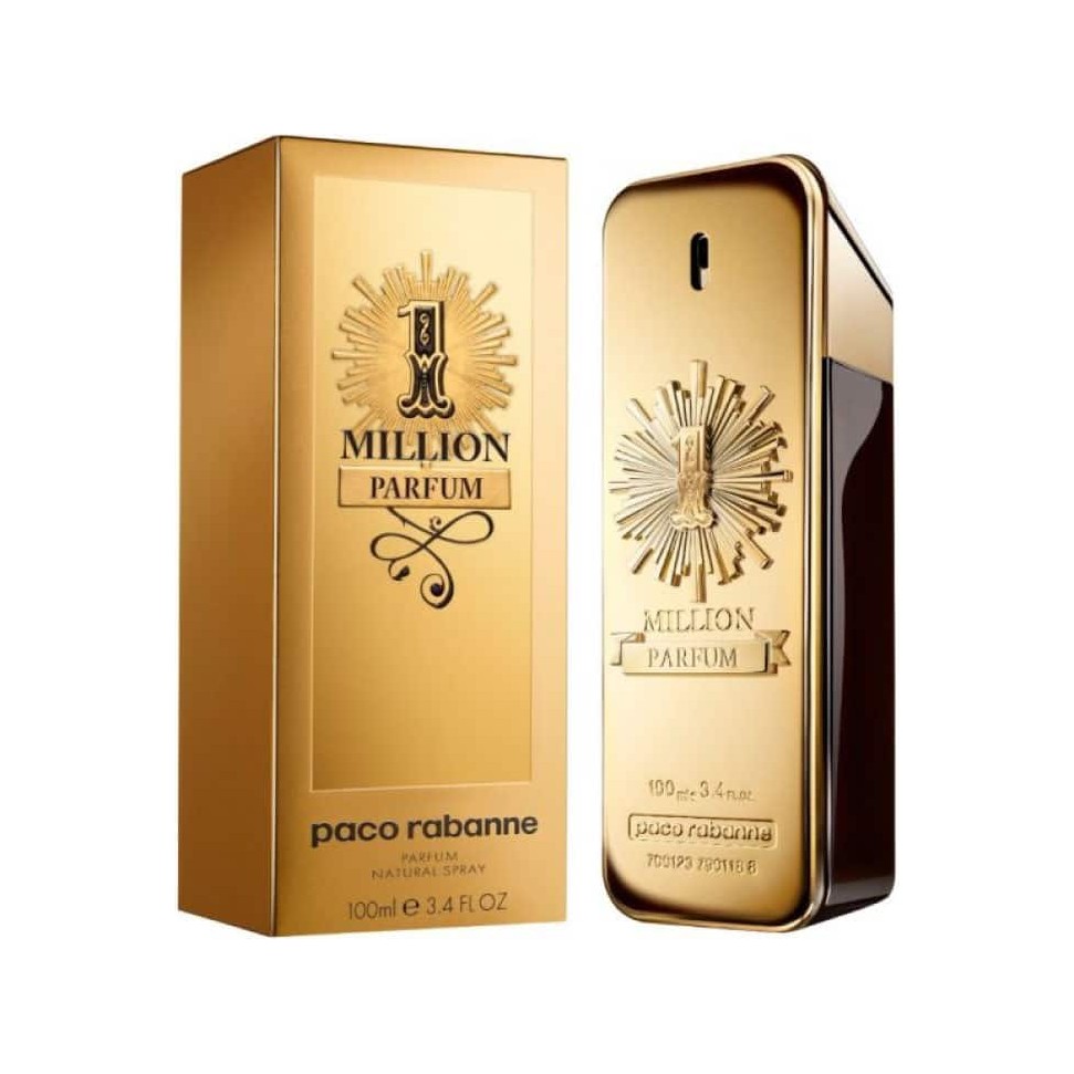 Perfume-One-Million-Parfum-de-Paco-Rabanne-100-ml.jpg Perfume One Million Parfum de Paco Rabanne Para Hombre 100 ml - Imagen 1