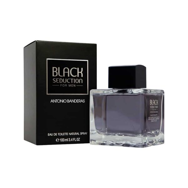 Perfume Seduction In Black de Antonio Banderas Para Hombre 100 ml