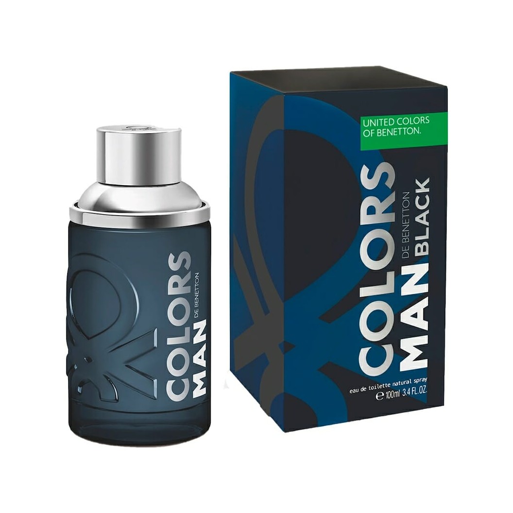 colors-man-black-de-benetton-hombre-100-ml.jpg Perfume Colors Man Black de Benetton Para Hombre 100 ml - Imagen 1