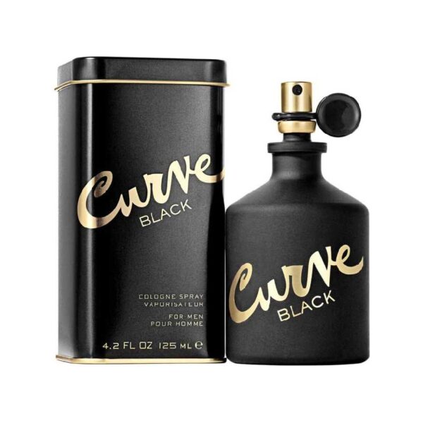 Perfume Curve Black De Liz Claiborne Para Hombre 125 ml