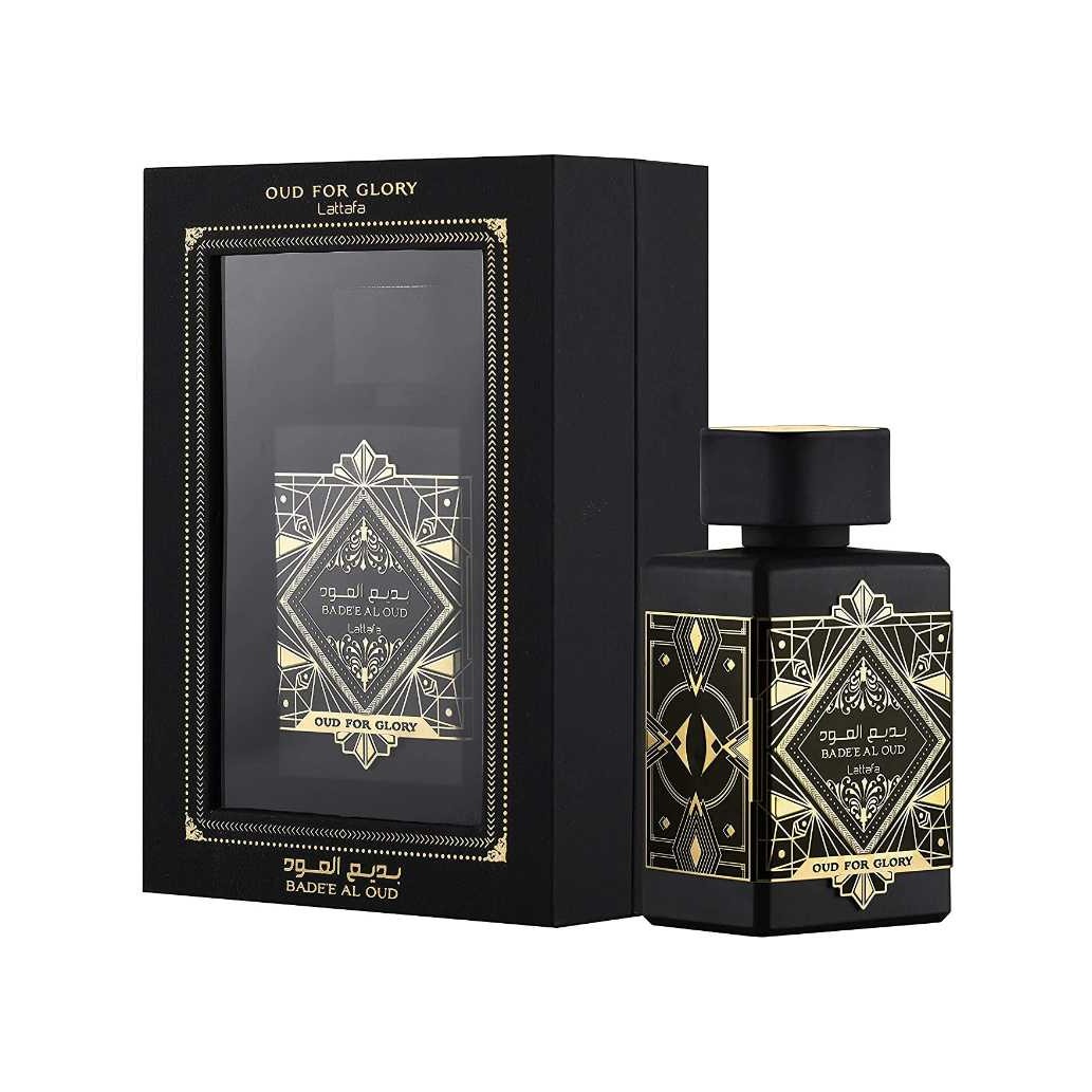 lattafa.jpg Perfume Bade'e Al Oud for Glory De Lattafa Unisex de 100 ml - Imagen 1