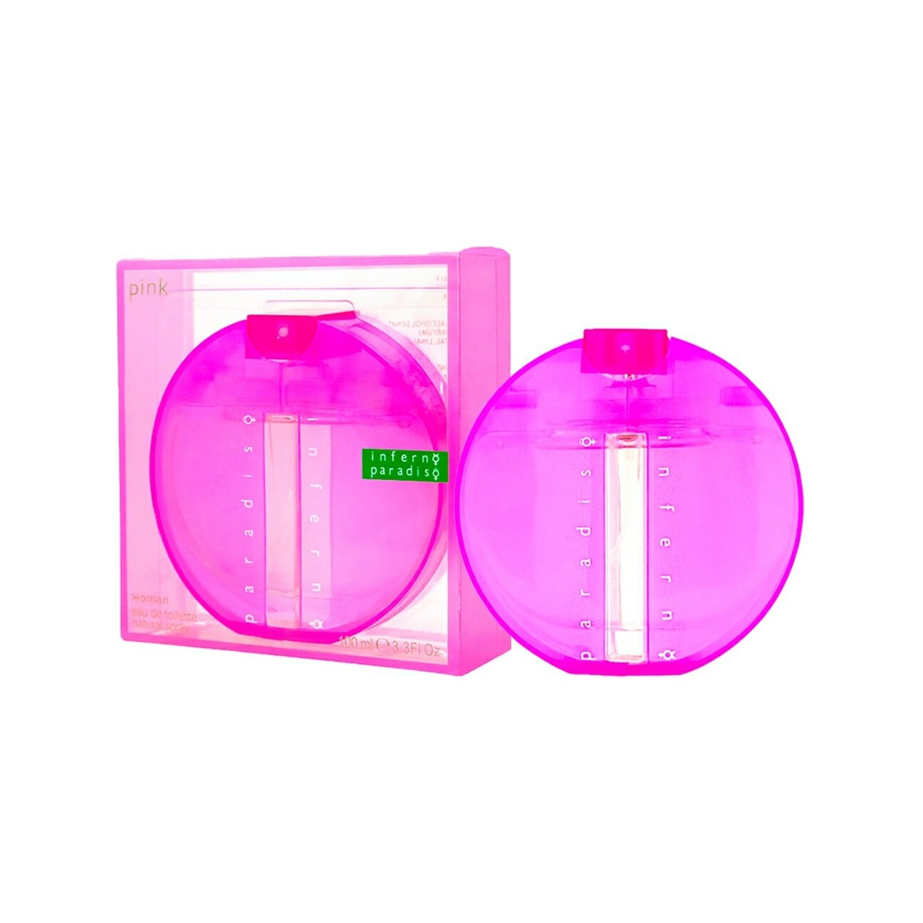 paradiso.jpg Perfume Inferno Paradiso Pink De Benetton Para Mujer 100 ml - Imagen 1