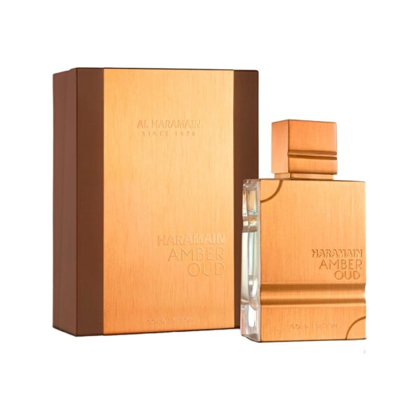 Perfume Al Haramain Amber Oud Gold Para Hombre 60 ml