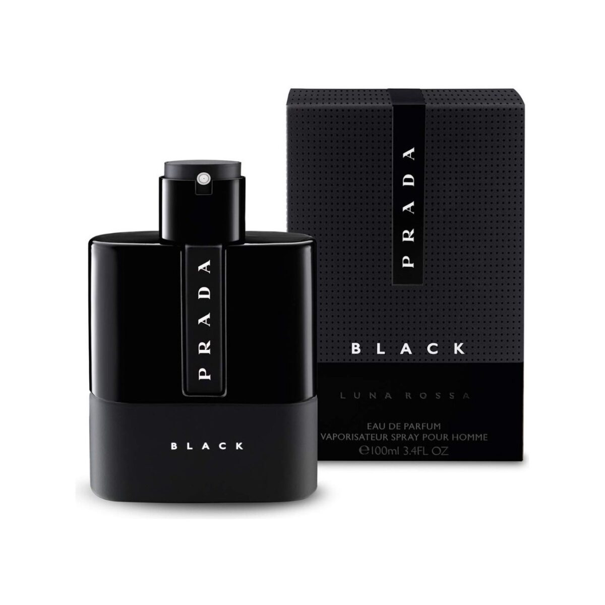 Perfume Luna Rossa Black De Prada Para Hombre 100 ml