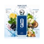 Perfume 9AM Dive de Afnan Unisex 100 ml - Imagen 3